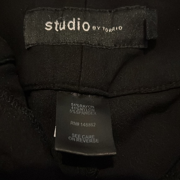 Studio by Torrid black straight leg pants, size 20R. - Picture 5 of 6